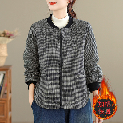 文艺棉衣时尚2025年冬季新款