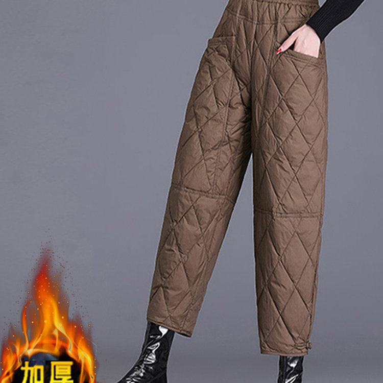 妈妈装秋冬款羽绒棉棉裤女士2025新款加厚保暖东北零下40度防寒裤,女装/女士精品,棉裤/羽绒裤,淘宝优惠券,粉丝福利购,淘宝优惠卷