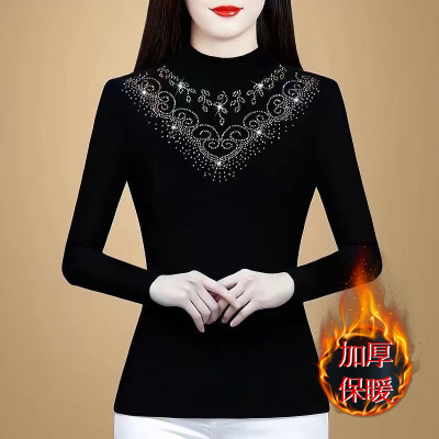 半高领义乌打底衫女上衣