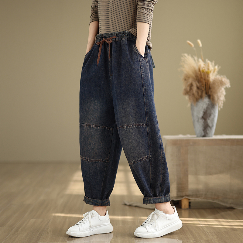 时尚2025年冬季新款牛仔裤