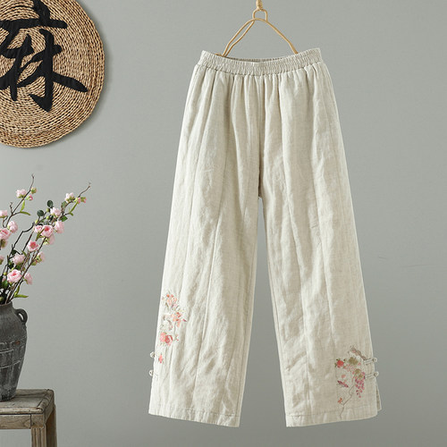 棉裤时尚2025年冬季新款