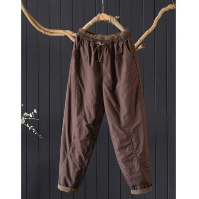 棉裤时尚2025年冬季新款