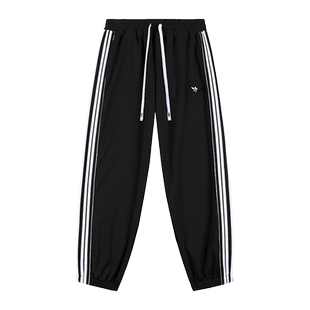 维动卫裤复潮运动男束脚美式训练裤子篮球裤休闲直筒春季保暖微动