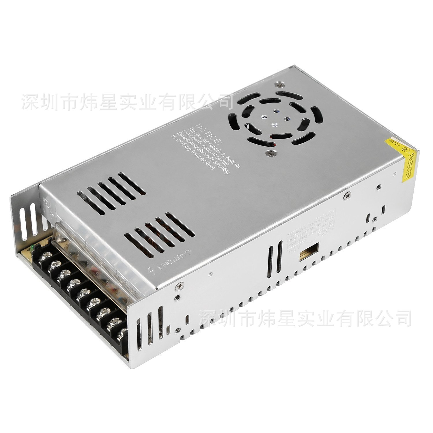 12v适配器50a灯条电源600w铁壳