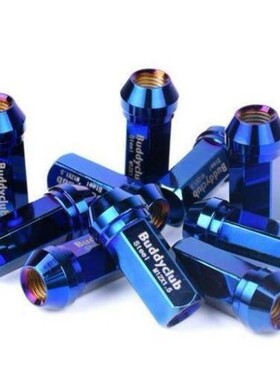 改装轮胎螺母35CrMo 12级铁螺母 Hex 17mm 长度：48mm M12 M14