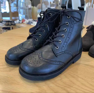 日本正品familiar皇室品牌日本制爆款小皮靴子 15-21cm无鞋盒现货