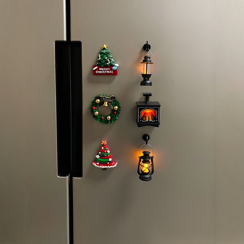 圣诞冰箱贴磁贴个性创意圣诞节装饰品2025新款冰箱装饰磁吸小物件