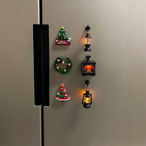 圣诞冰箱贴磁贴个性创意圣诞节装饰品2025新款冰箱装饰磁吸小物件