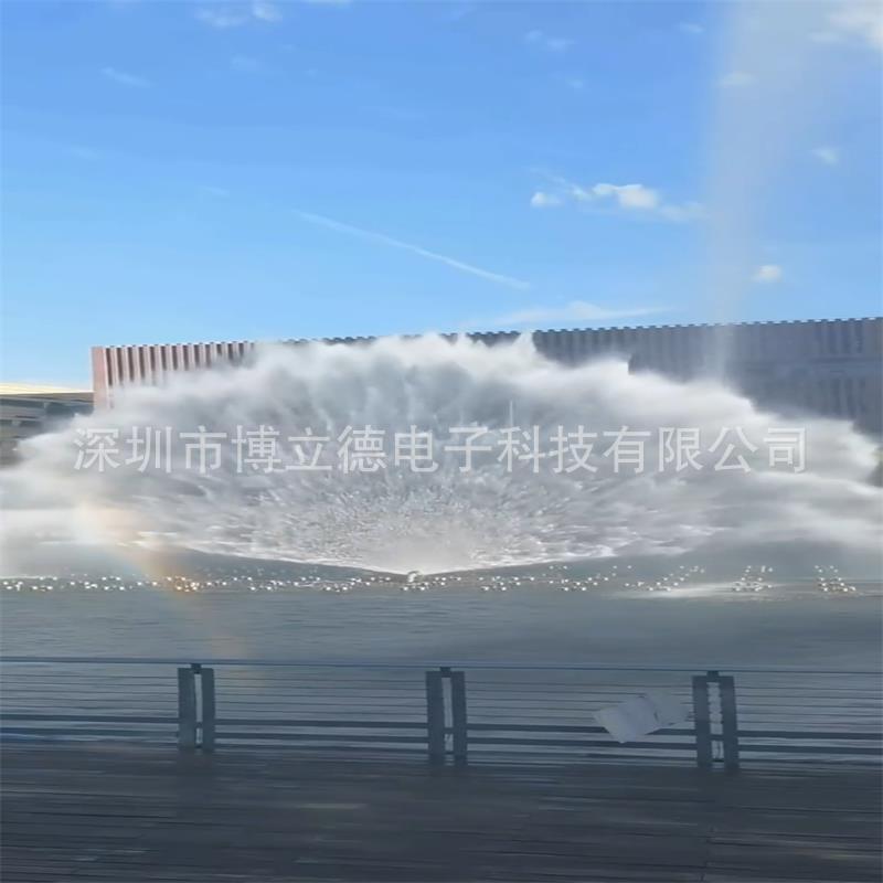 武汉南京水幕电影厂家水幕数字水幕电影激光水幕投影户外水景光影