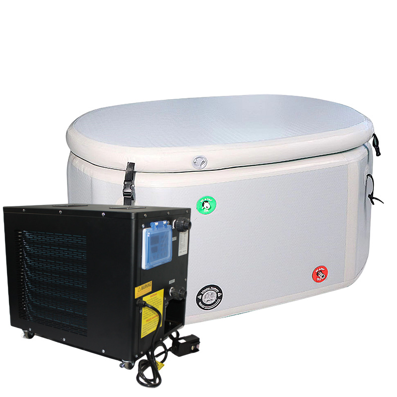 源头厂家生产冰浴机 低温冷水机 全自动控制臭氧UV水泵过滤器一体