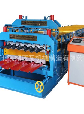 FX820-900琉璃瓦成型机双层压瓦机设备全自动彩钢瓦生产线设备