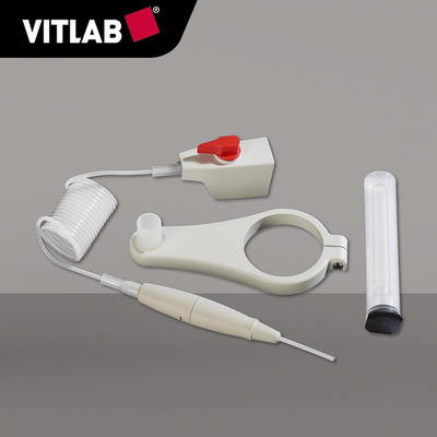 德国VITLAB瓶口分液器适用延长排液管FEB具有手柄与PTFE回流阀