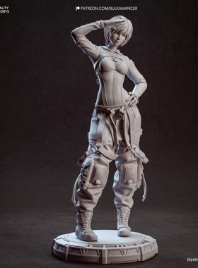 GK白模 剑星 百合   1/6 1/7 手办白膜 高精度光固化GK系列