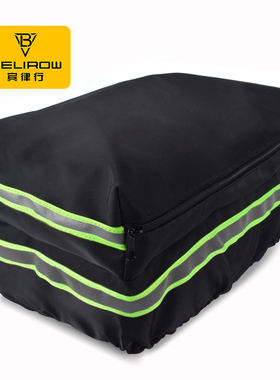 电动自行车锂电池包后置防水罩双层工具代驾车尾包防水雨罩收纳袋