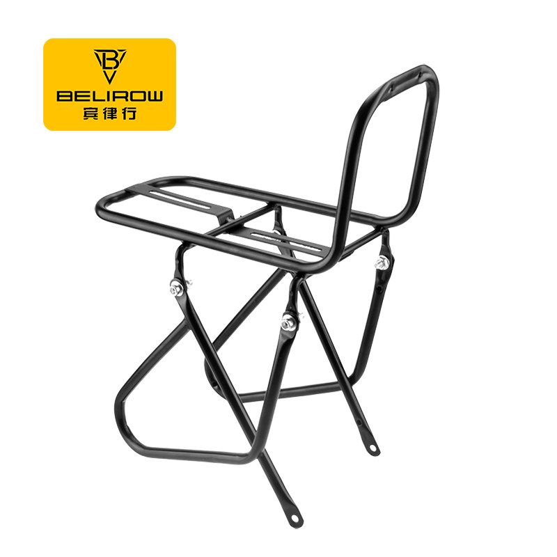 山地自行车前叉货架公路车前货架长途骑行车篮货架旅行车碟刹装备