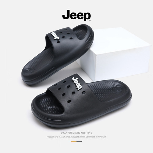 JEEP/吉普儿童一字拖鞋一家三口