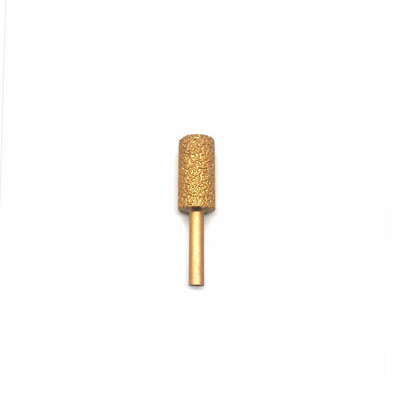 金刚石磨头铸铁钎焊电磨头粗砂圆柱圆弧砂轮打磨头金属打磨/单个