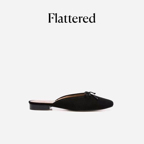 Flattered女士穆勒鞋平底凉拖
