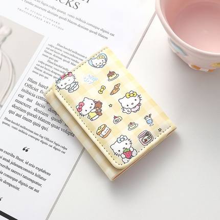 新款卡通可爱hellokitty零钱包收纳包小钱包女生儿童零钱夹小学生