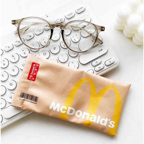 网红同款~麦麦眼镜袋墨镜收纳盒