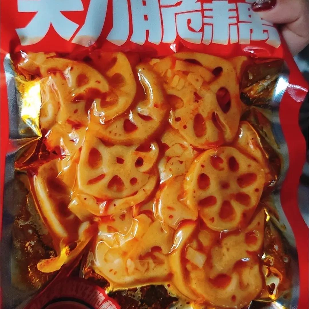 【5大包】香辣藕片脆莲藕黑鸭味即食卤味大袋下饭解馋零食1包