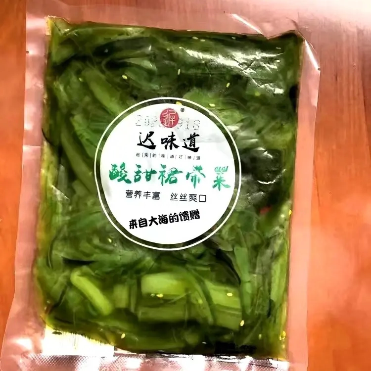即食香辣海白菜梗片裙带菜凉拌下饭小咸菜大连400g袋海藻沙拉大连
