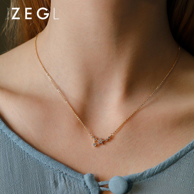 ZENGLIU闺蜜chic项链女锁骨链韩版简约学生森系短款颈链网红饰品