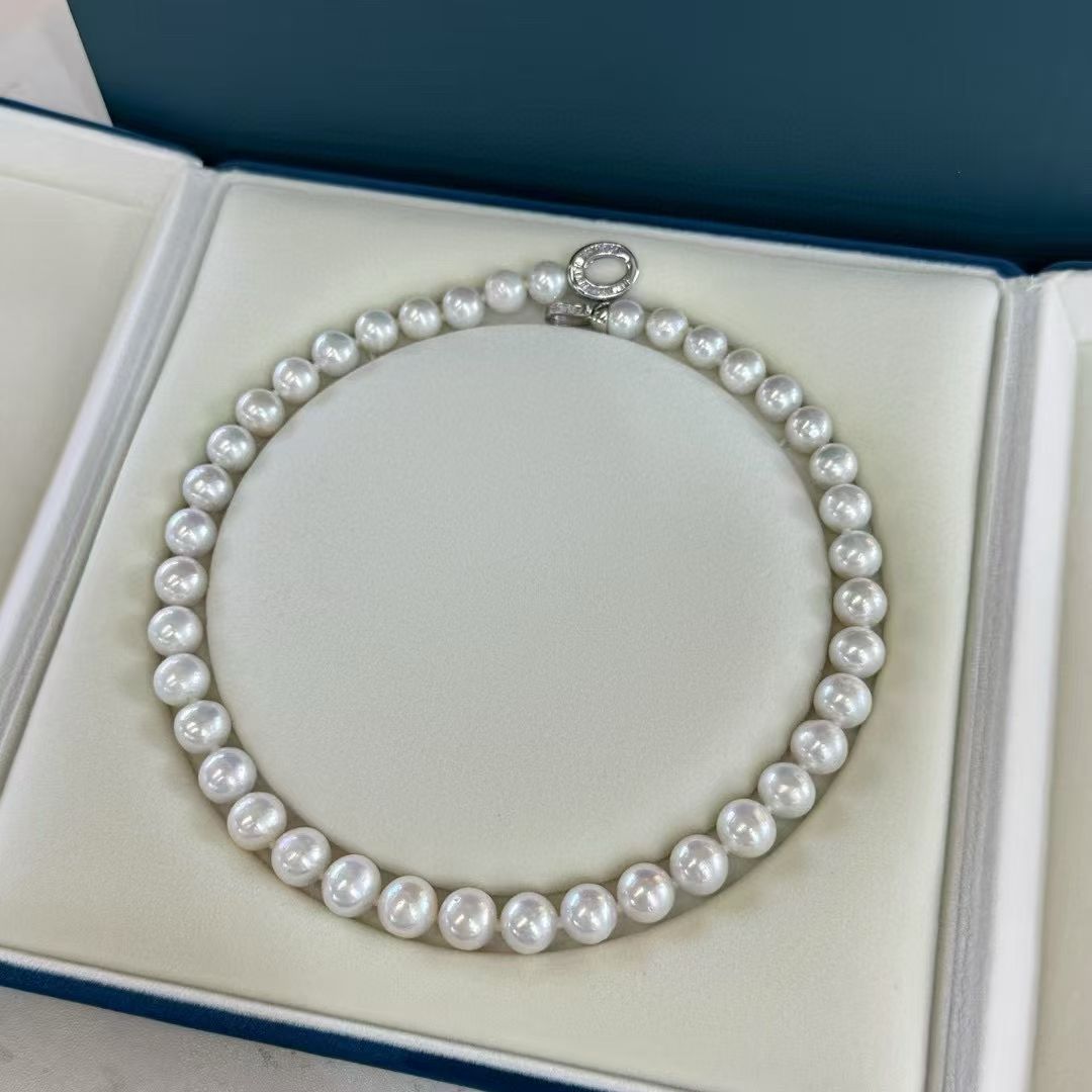 澳白平替爱迪生淡水珍珠项链