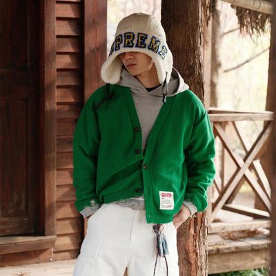 Liberty line25ss圣诞限定欧美纯棉高密破坏针织开衫毛衣cardigan