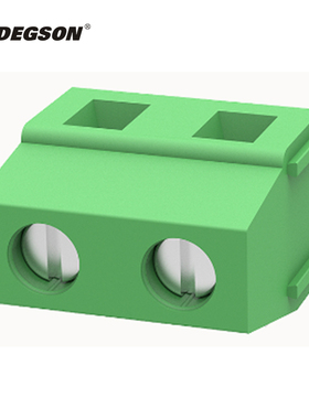 DEGSON高松螺钉式PCB接线端子弯针连接器DG128R-7.5-03P-14-00AH