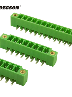 DEGSON插拔式PCB接线端子15EDGRM-3.5-XXP-14-00ZH凤凰插座MC1.5
