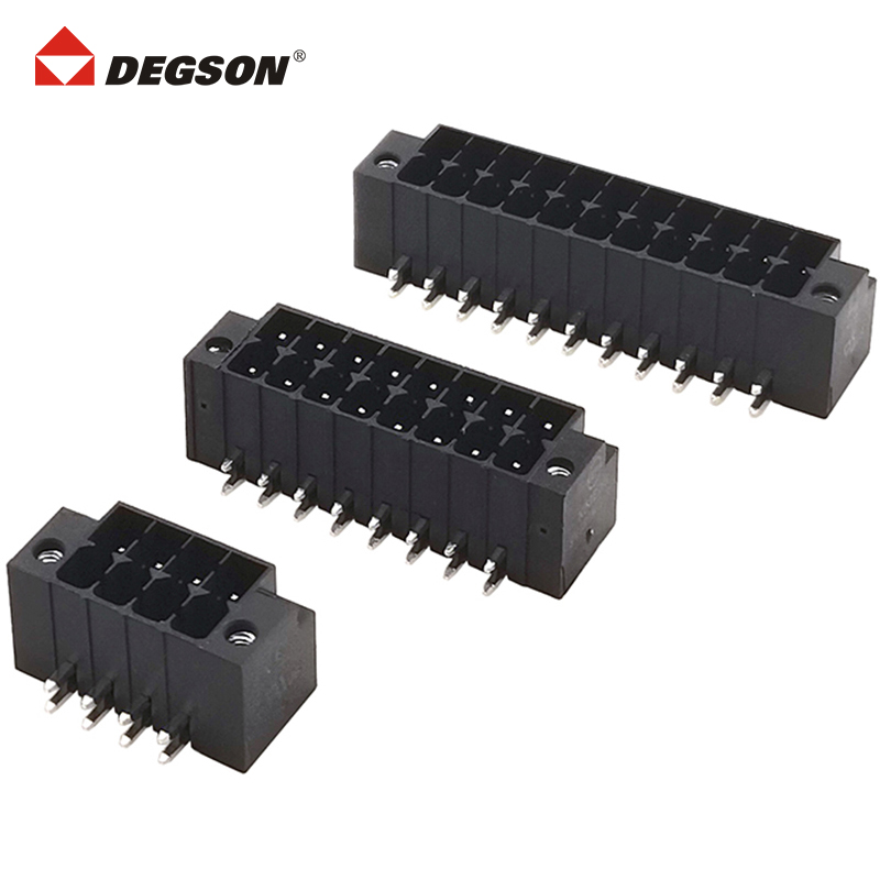 DEGSON高松弹簧插拔式PCB接线端子15EDGRHCM-THR-3.5-XXP-13-00AH