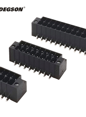 DEGSON高松弹簧插拔式PCB接线端子15EDGRHCM-THR-3.5-XXP-13-00AH