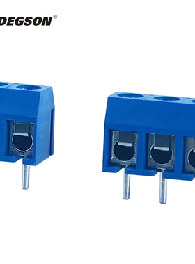 DEGSON高正高松连接器螺钉式PCB接线端子排DG301-5.0-02P-12-00ZH