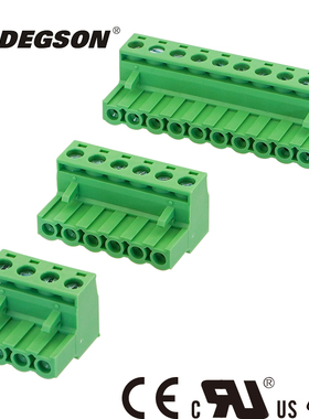 DEGSON高正高松2EDGK-5.0-02P-14-1000ZH插拔PCB接线端子MSTB2,5