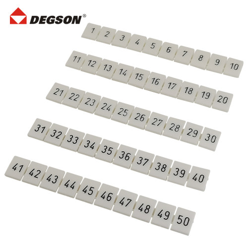 DEGSON高松4平方标记条ZB6标识牌