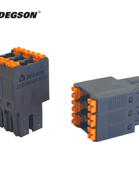 DEGSON高正高松双排弹簧插拔式接线端子2EDGKNH-5.08-06P-13-00AH