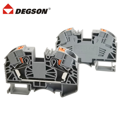 DEGSON高松弹簧导轨道式端子排