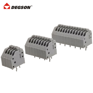 DEGSON高正高松DG250-2.5m弹簧式PCB接线端子凤凰KF250连接器插座