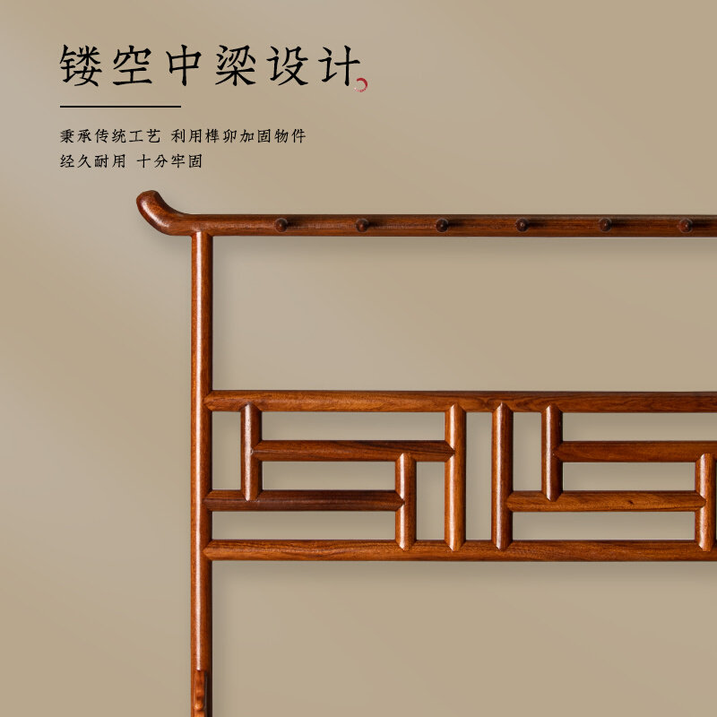 毛笔架笔挂酸枝木挂毛笔的笔架善琏湖笔创意新实木十二挂笔架成练