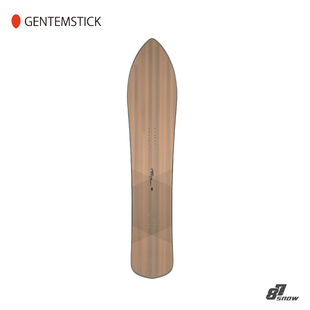 2526款日本GENTEMSTICK小红点THE CHASER HP滑雪板纯手工单板大山