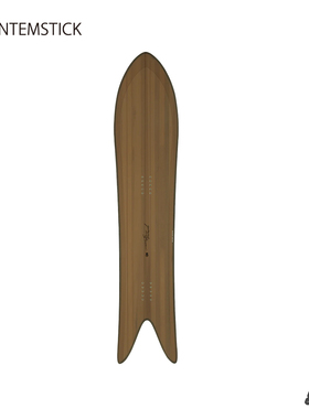 2425款日本GENTEMSTICK小红点 MID FLSH 152滑雪板纯手工单板大山