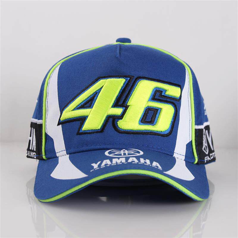 23 New Products 46 Embroidered Racing Cap Men's Outdoor Sports Off-Road Motorcycle Riding Baseball Cap Hip-Hop Peaked Cap