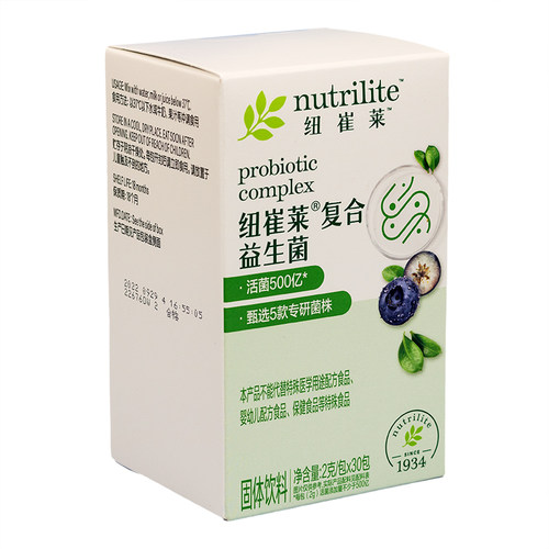 安利纽崔莱复合益生菌大人肠道调理益生元乳酸菌饮品肠胃固体饮料