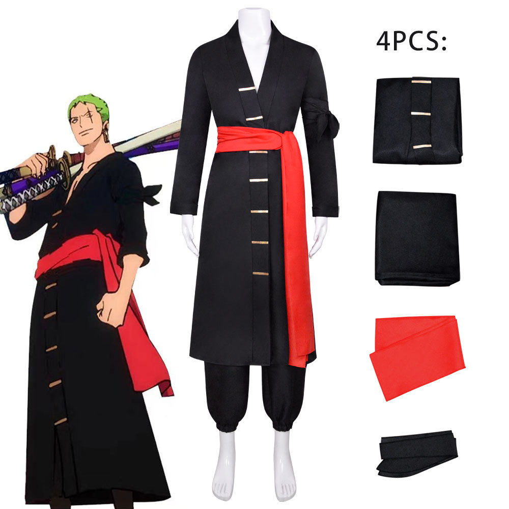 海贼王航海王cosplay服装索隆十郎二次元cos服万圣节漫展服潮牌