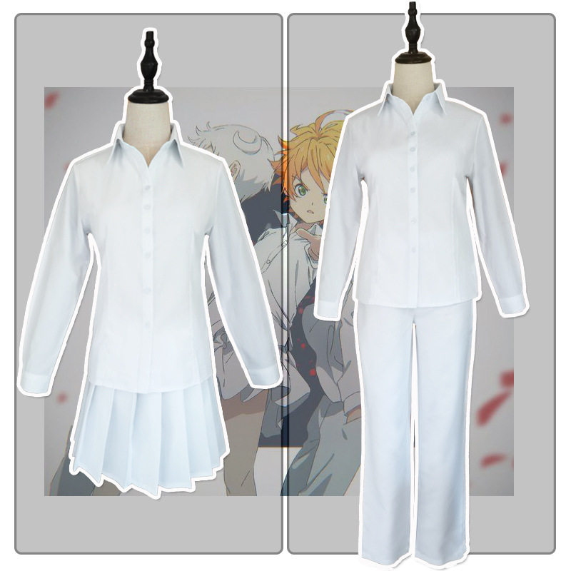 约定的梦幻岛cos服艾玛诺曼cosplay服装情侣套装动漫服表演服现货