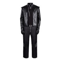 The fifth season of the Witcher cosplay costume, Geralt character, 2D anime cosplay Halloween stage costume thumbnail 6