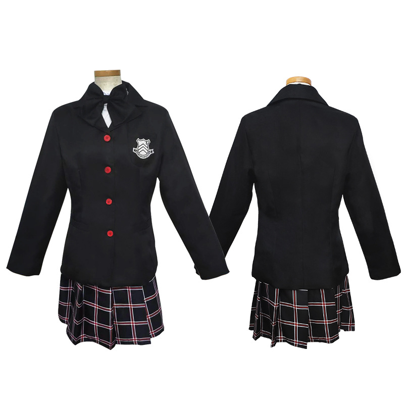 女神异闻录5芳泽霞cos服P5新岛真校园cos制服cosplay全套服装