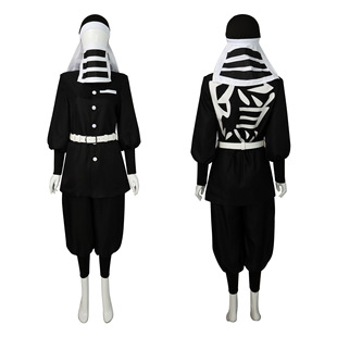 新款鬼灭之刃第三季锻刀村cosplay服装后勤小队隐后藤cosplay
