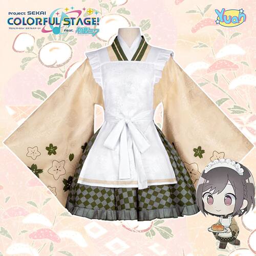 世界计划cos服彩色舞台feat.cos服东云绘名cosplay服装和服动漫服